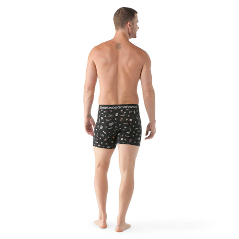 Men's Merino Print Boxer Brief
