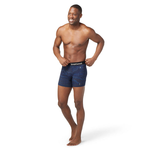 Men's Merino Print Boxer Brief