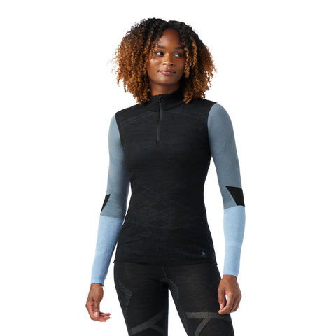 Women's Intraknit™ Thermal Merino Base Layer Colorblock 1/4 Zip