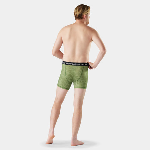 Men's Merino Print Boxer Brief