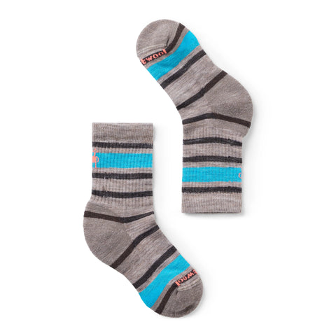Kids' Hike Striped Crew Socks