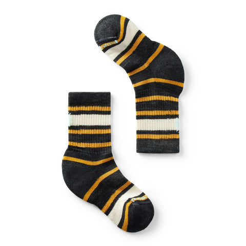 Kids' Hike Striped Crew Socks