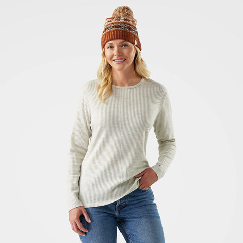 Women's Thermal Merino Rib Crew