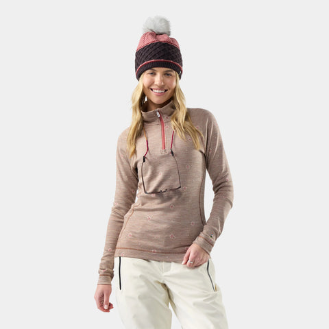 Women's Classic Thermal Merino Base Layer 1/4 Zip