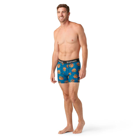 Men's Merino Print Boxer Brief