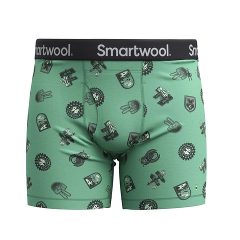 Men's Merino Print Boxer Brief