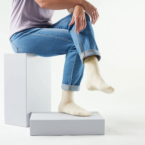 Women's Everyday Cable Crew Socks