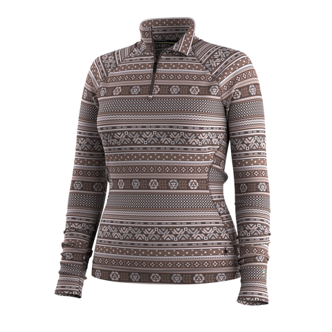 Women's Classic Thermal Merino Base Layer 1/4 Zip