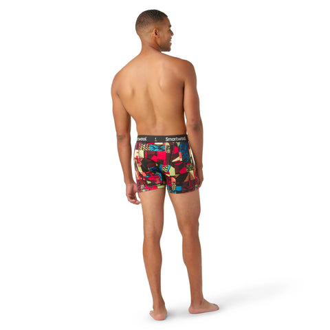 Men's Merino Print Boxer Brief