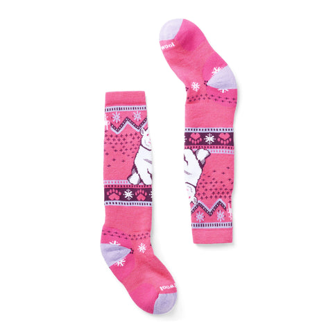 Kids' Wintersport Polar Bear Pattern Over The Calf Socks