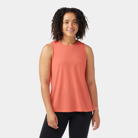 Women's Active Mesh High Neck Tank