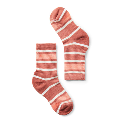 Kids' Hike Striped Crew Socks